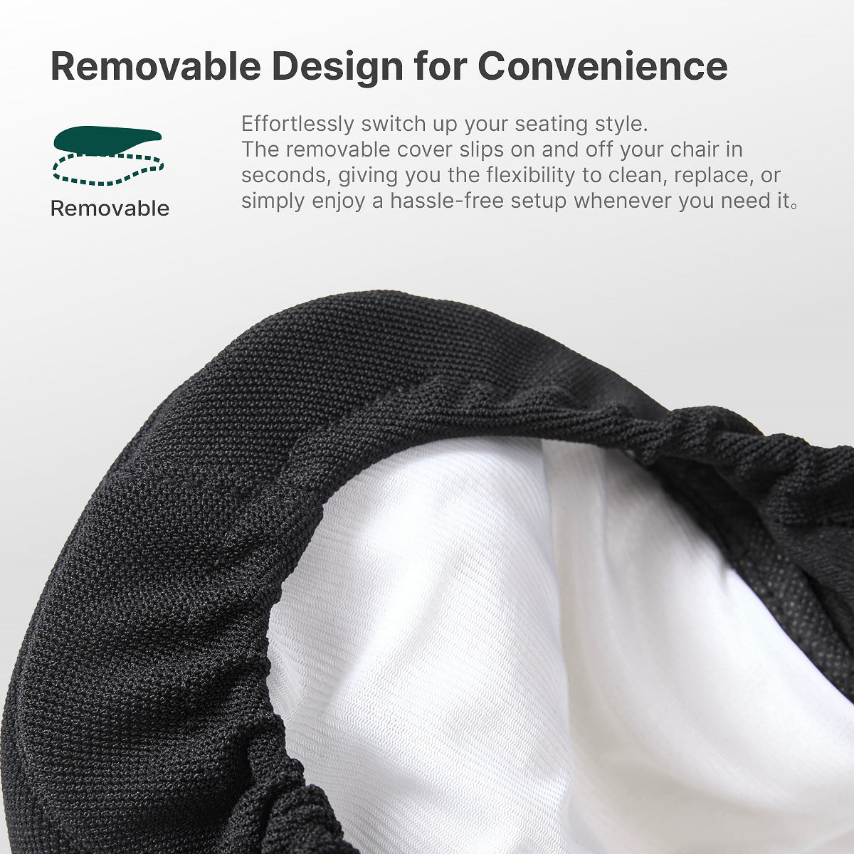 Removable Seat Cover for Hinomi Ergonomic Chair