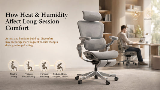 Breathability, Humidity, and Long-Session Comfort: What Actually Impacts Posture Over Time