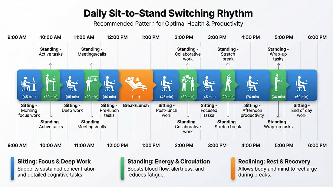 Sit-Stand Desk and Ergonomic Chair Pairing: A Practical All-Day Setup