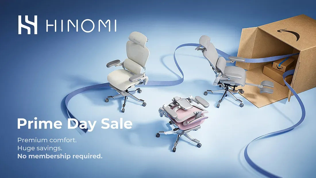 Prime Day 2026: Save Up to 40% on Hinomi Ergonomic Chairs & Home Office Essentials