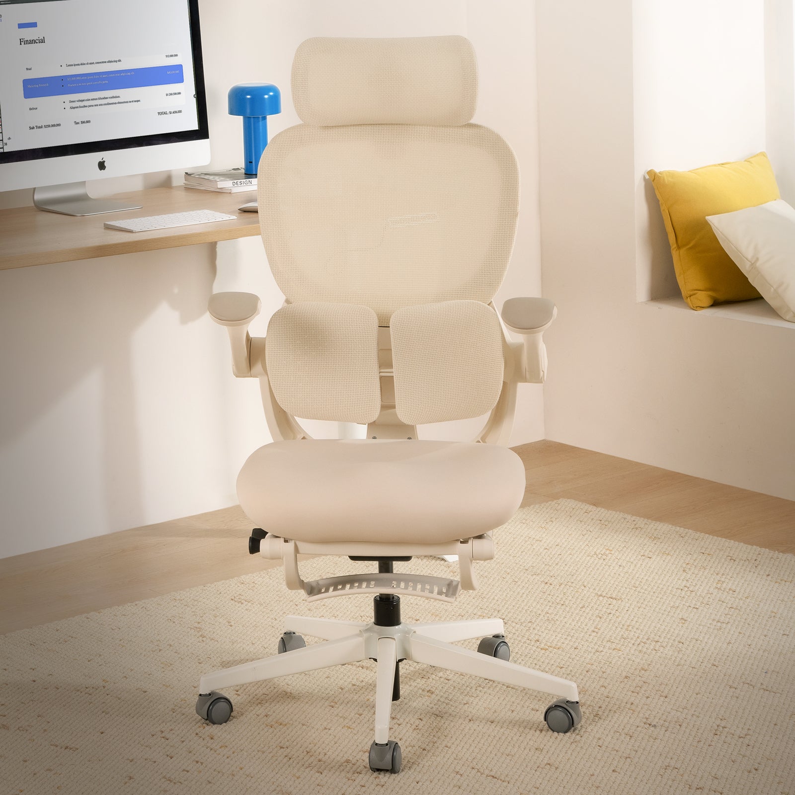 (Pre-Order) Hinomi Q2 Ergonomic Office Chair with Free Footrest