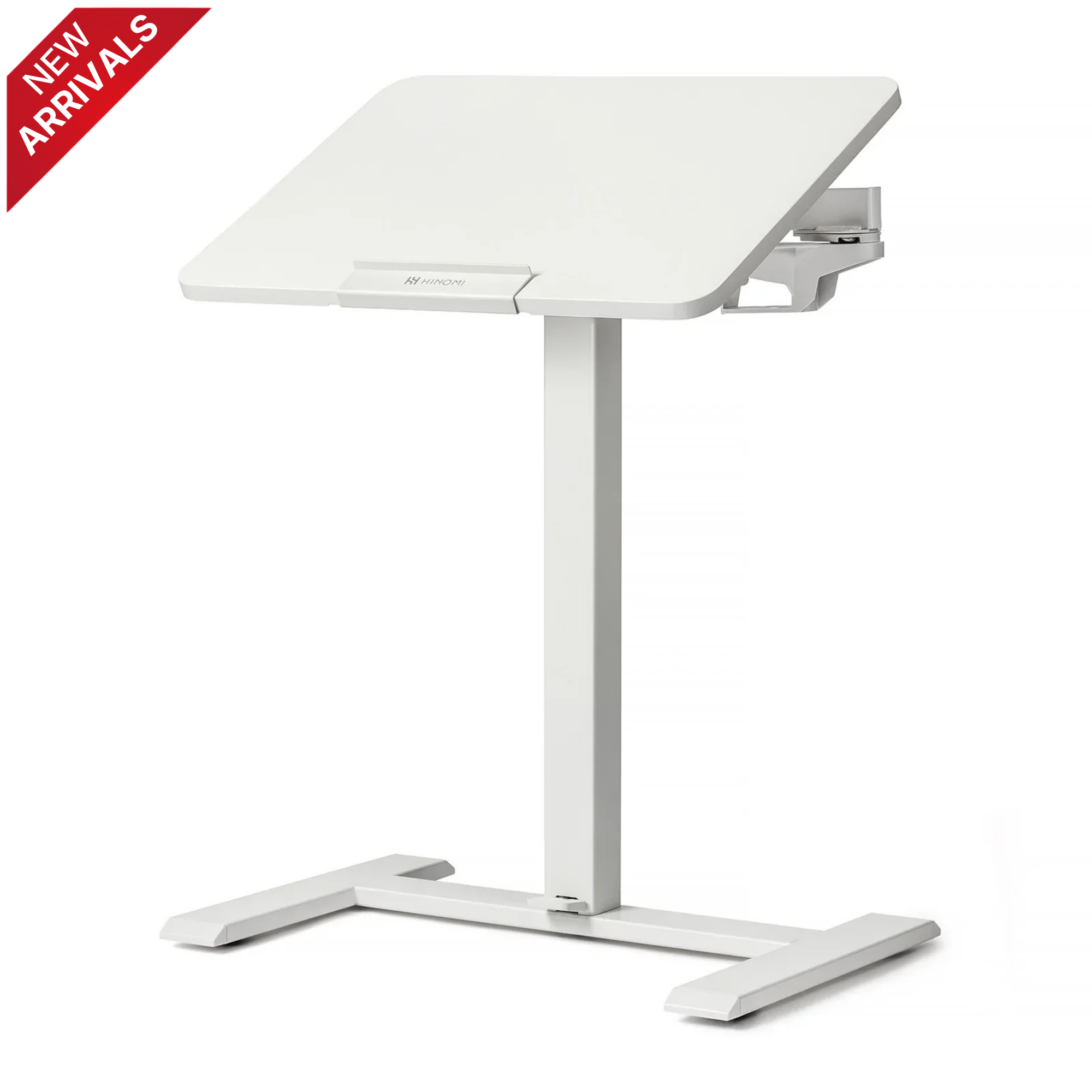 Hinomi Air Desk Height Adjustable, Tiltable, Foldable Desk with Wheels | Laptop Table