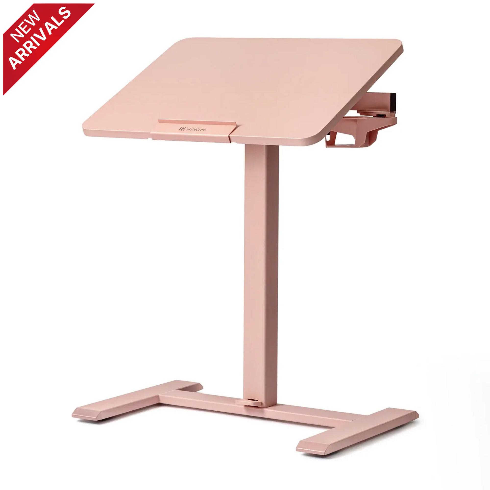 Hinomi Air Desk Height Adjustable, Tiltable, Foldable Desk with Wheels | Laptop Table