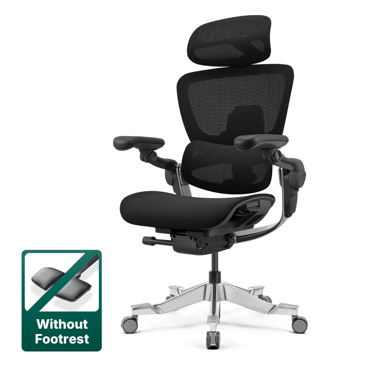 Hinomi H2 Pro Ergonomic Home Office Chair with Optional Footrest