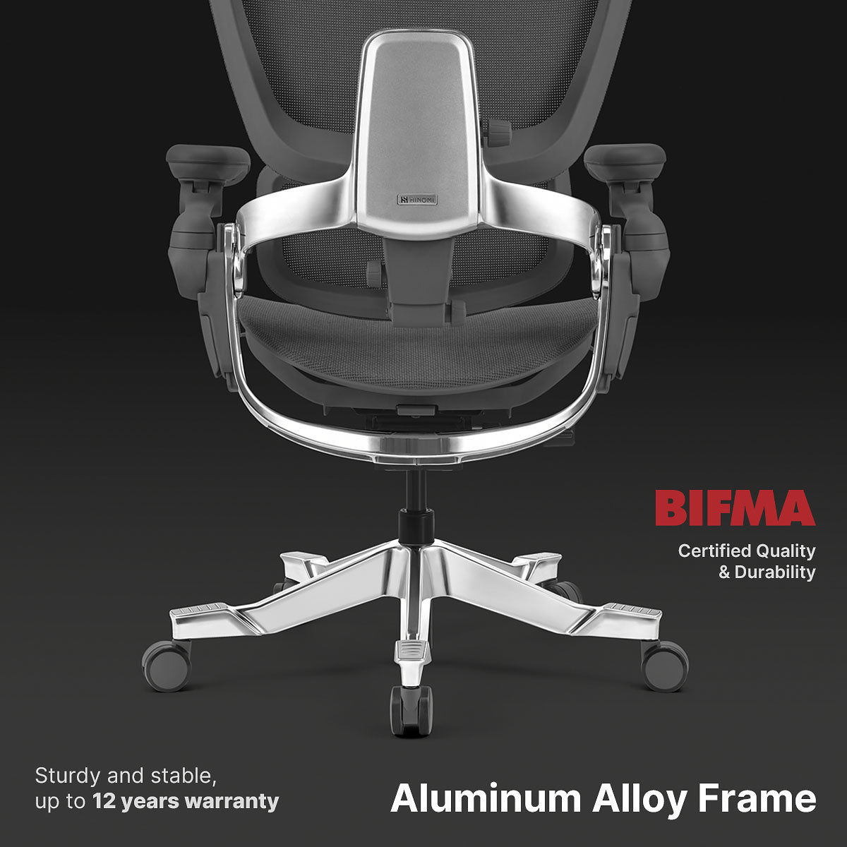Hinomi H2 Pro Ergonomic Office Chair with Optional Leg Rest
