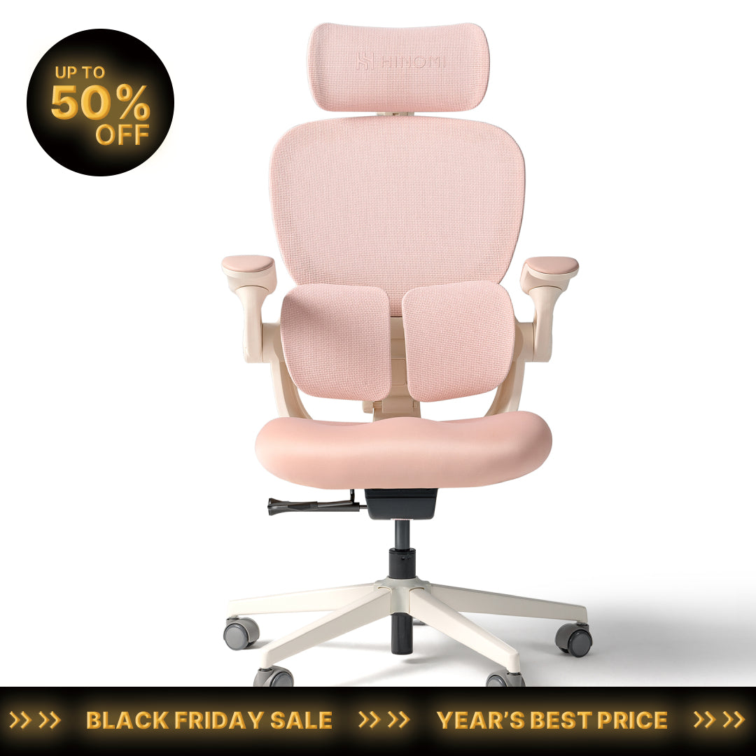 Hinomi Q2 Ergonomic Office Chair with Free Footrest