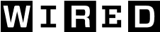 Wired logo, representing the popular magazine and online publication focused on technology, science, and culture.
