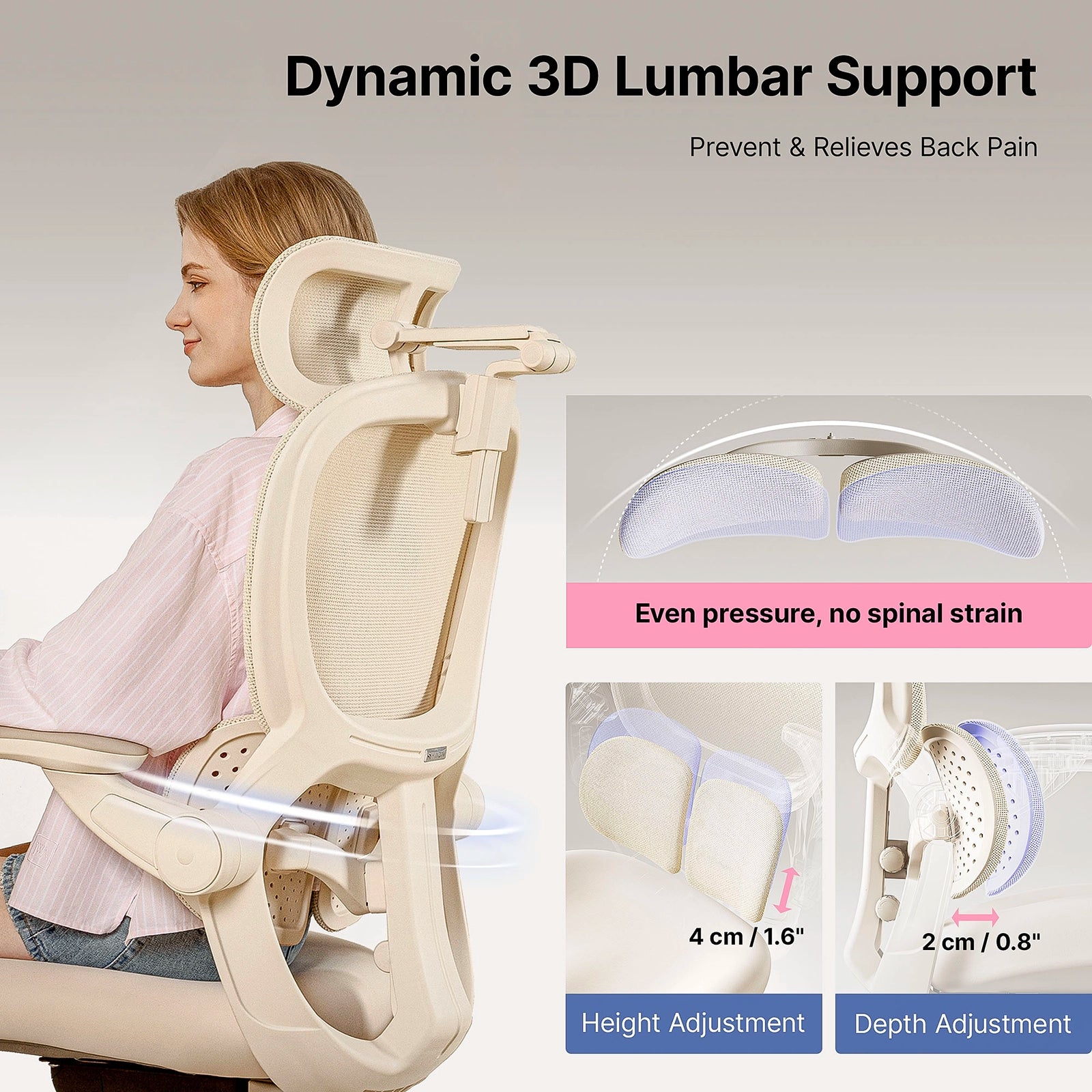 (Pre-Order) Hinomi Q2 Ergonomic Office Chair with Free Footrest