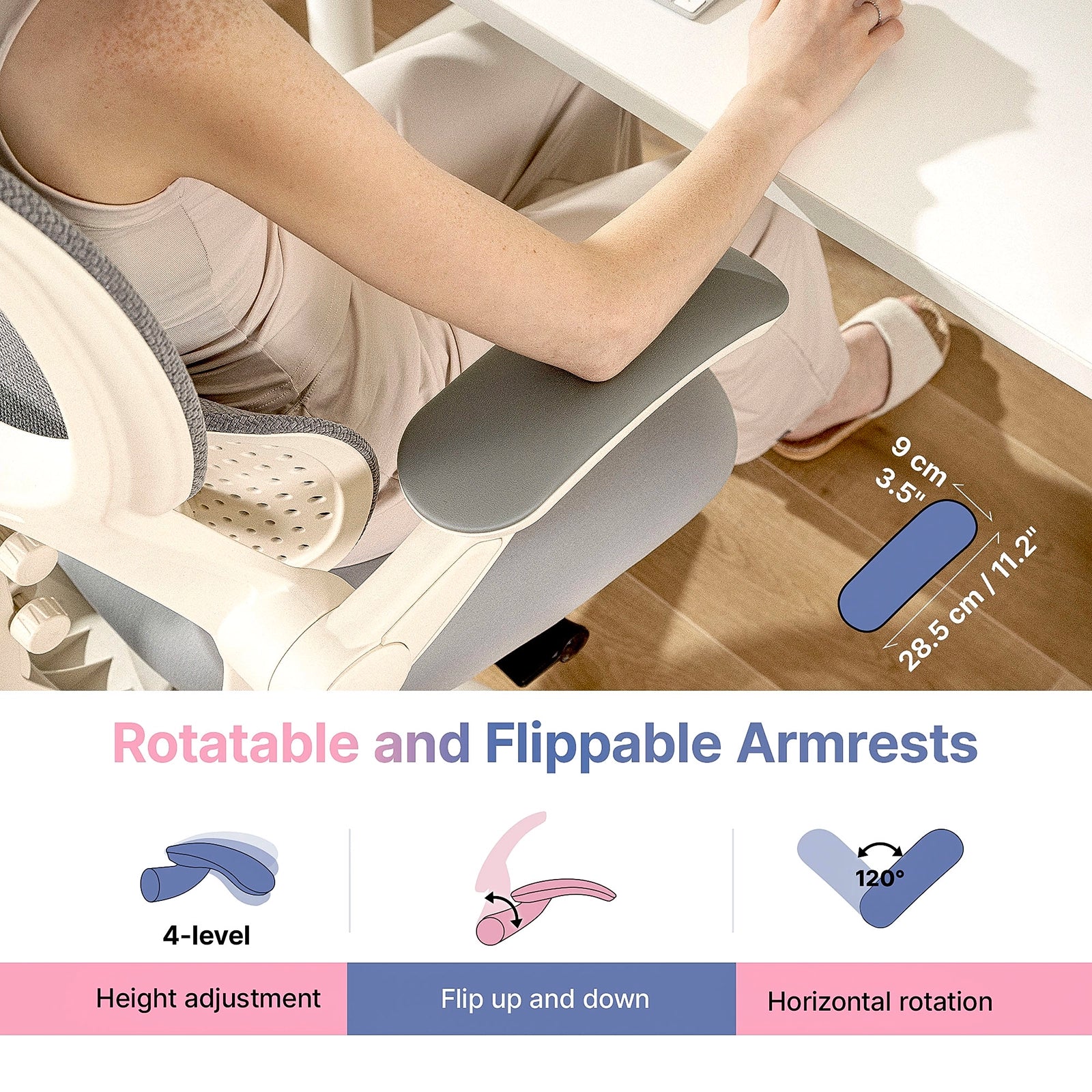 (Pre-Order) Hinomi Q2 Ergonomic Office Chair with Free Footrest